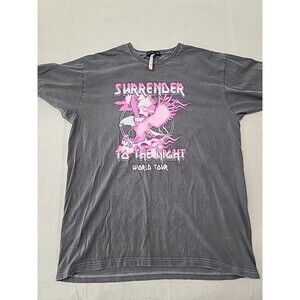 Surrender To The Night World Tour Tshirt  Size 6 Mens Medium Trans Am